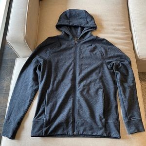 Lululemon Men’s Full-zip Hoodie Jacket Gray Size M
